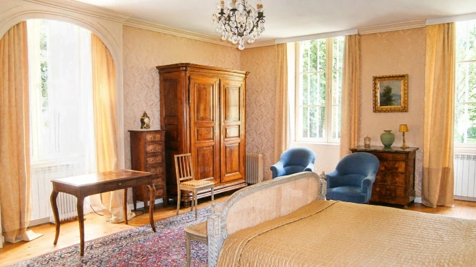 chambre Jouffroy d'Abbans, lieu de naissance de l'inventeur de la vapeur marinee